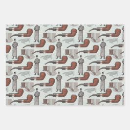  herenman met opening bovenaan inpakpapier vel