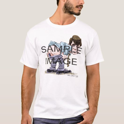 Herenoverhemd T-shirt (Voorkant)