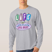 Herenoverhemden met een retro design. t-shirt (Voorkant)