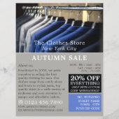 Herenpakken, Herenkleding Winkel Reclame Flyer (Voorkant)