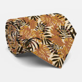 Herenstropdas Tropische Palmen  Stropdas (Opgerold)
