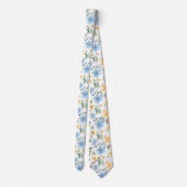 Herenstropdas | Trouw & Event Bloemstuk Necktie Stropdas (Achterkant)