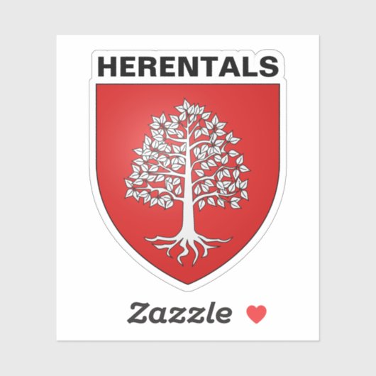 Herentals, België Sticker (Vel)