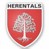 Herentals, België Sticker (Voorkant)
