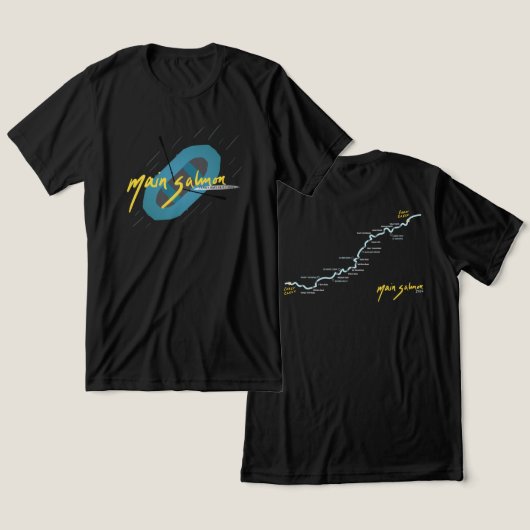 Herenversie 2 Tri-Blend shirt (Ontwerp Voorkant & Achterkant)