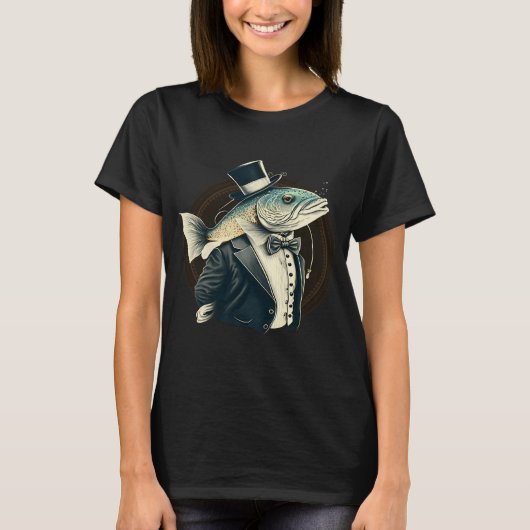 Herenvis T-shirt (Voorkant)