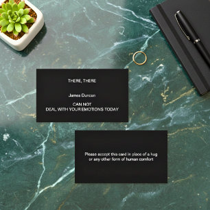 HERES A HUG Calling Card Contactkaartje