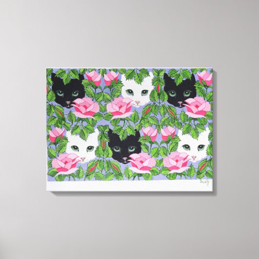 Heres Looking at You Canvas Afdruk (Voorkant)