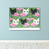 Heres Looking at You Canvas Afdruk (Insitu (Houten vloer))