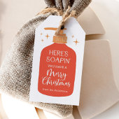 Here's Soaping You Have a Merry Christmas Cadeaulabel