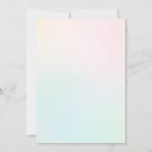 Here's The Scoop 5th Birthday Ice Cream Party Kaart (Achterkant)