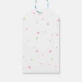 Here's The Scoop Mint Ice Cream Sweet Birthday Cadeaulabel (Achterkant)