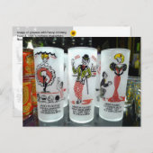 "Here's to..."  glaswerk, New Orleans, LA - Briefkaart (Voorkant / Achterkant)