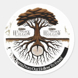 Here's to Our Roots!  Ronde Sticker