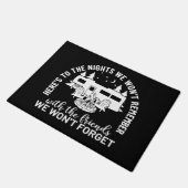 Here's To The Nights We Won't Remember Deurmat (Schuin)