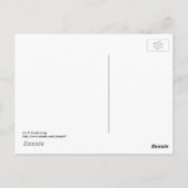 Heres Your Chocolate Pooping Bunny © Sandy Long Briefkaart (Achterkant)