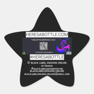 ©️ HERESABOTTLE.COM #HERESABOTTLESWAG STER STICKER