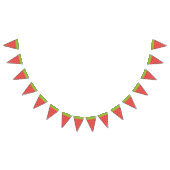 Herfrissende zomerwatermeloen. vlaggetjes (Alle)