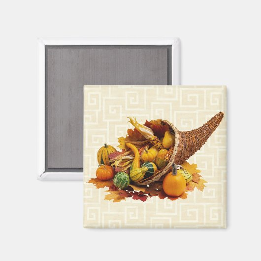 Herfsmandje Magneet (Voorkant / Achterkant)