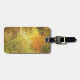 Herfsontwerp Bagagelabel