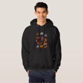 Herfsontwerp Hoodie (Voorkant volledig)
