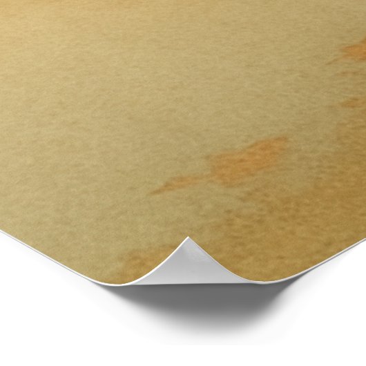 Herfst 10, september Stilte, seizoensgebonden prin Poster (Hoek)