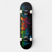 Herfst 11spn-skateboard verven persoonlijk skateboard (Voorkant)