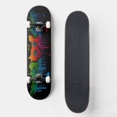 Herfst 11spn-skateboard verven persoonlijk skateboard (Voorkant)