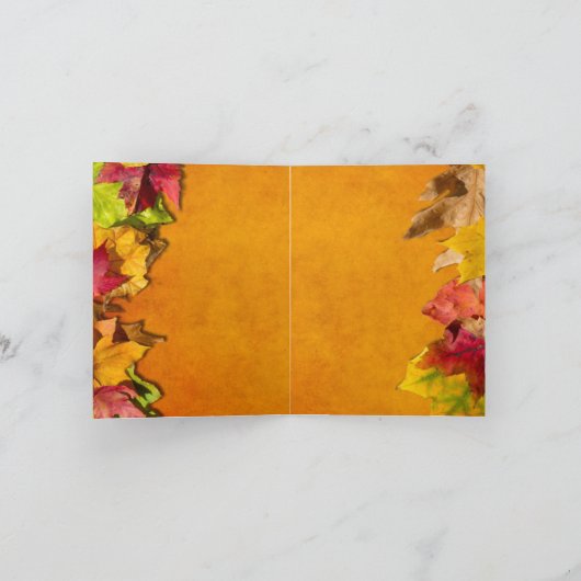 Herfst 1 bedankkaart (Binnen)