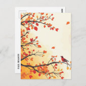 HERFST #1 BRIEFKAART (Voorkant / Achterkant)