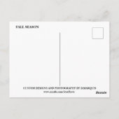 HERFST #1 BRIEFKAART (Achterkant)