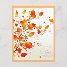 HERFST #1 BRIEFKAART