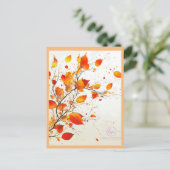 HERFST #1 BRIEFKAART (Staand voorkant)