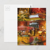 herfst 1 briefkaart (Voorkant / Achterkant)