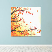 HERFST #1 CANVAS AFDRUK (Insitu (Houten vloer))