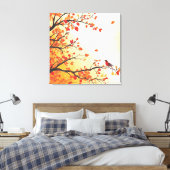 HERFST #1 CANVAS AFDRUK (Insitu (Slaapkamer))
