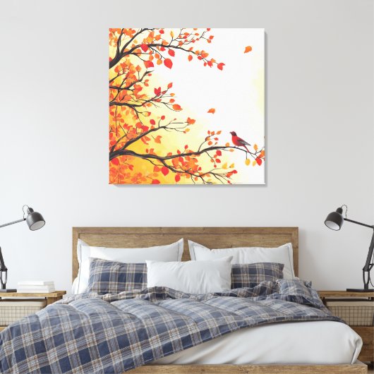 HERFST #1 CANVAS AFDRUK (Insitu (Slaapkamer))