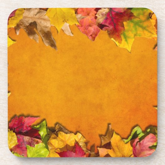 Herfst 1 drankjes onderzetter (Voorkant)