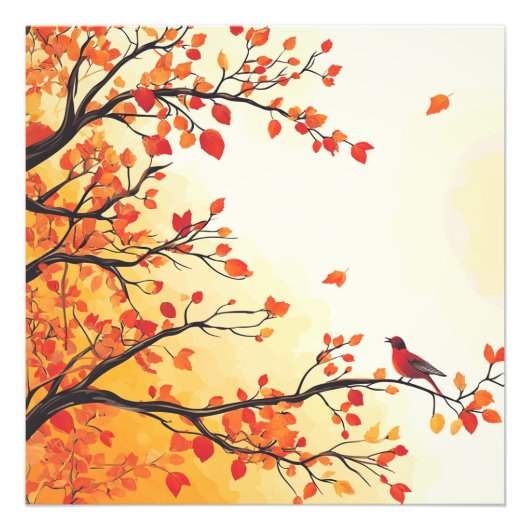 HERFST #1 FOTO AFDRUK (Voorkant)