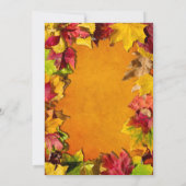 Herfst 1 kaart (Achterkant)