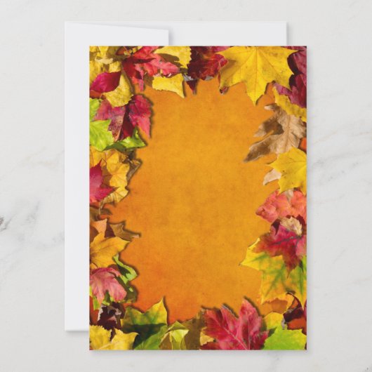 Herfst 1 kaart (Achterkant)