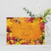 Herfst 1 kaart (Staand voorkant)