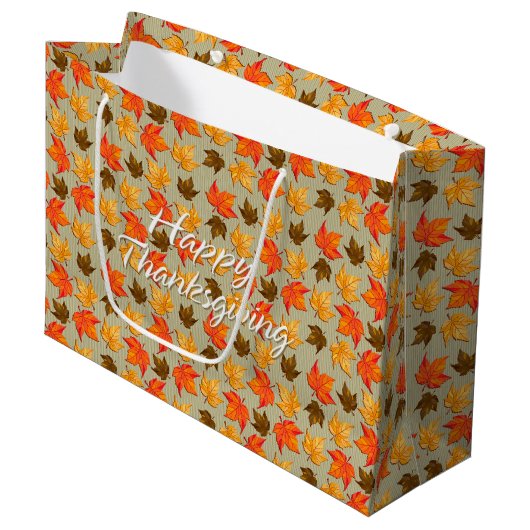 Herfst 1 large cadeautasje (Voorkant Gekanteld)