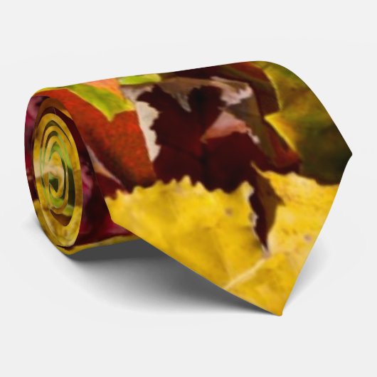 Herfst 1 stropdas (Opgerold)