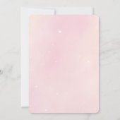 Herfst 1e Verjaardags Pompoen Roze Vrachtwagen Kaart (Achterkant)