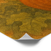 Herfst 2, oogstgloed, seizoensgebonden afdrukken poster (Hoek)