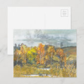 herfst 300 briefkaart (Voorkant / Achterkant)