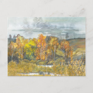 herfst 300 briefkaart