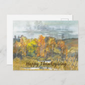 herfst 300 feestdagenkaart (Voorkant / Achterkant)