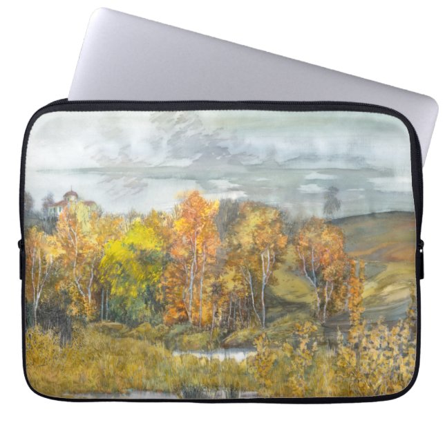 herfst 300 laptop sleeve (Voorkant)